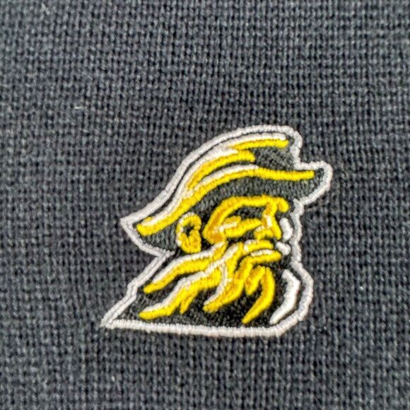 App State Mountaineers Sweater Vest Mens Medium Black Golf Golfer Appalachian NC - Picture 3 of 10